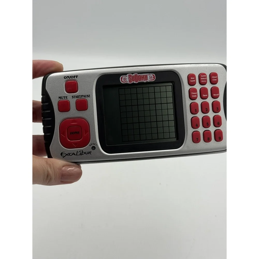 Excalibur SuDoku Handheld Electronic Game - Portable Sudoku Game new batteries